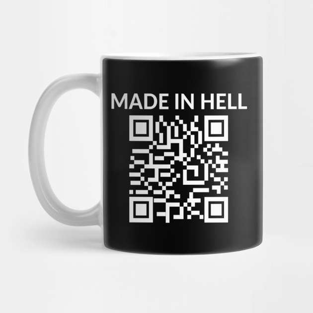 made in hell barcode by Tees by broke